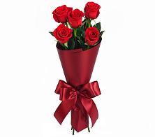 Букет 5 Красных роз Эдлесс Лав в Аликоновке