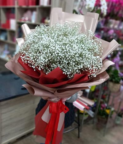 Букет цветов из: Гипсофила в Аликоновке