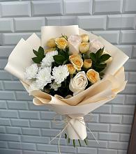 Букет цветов из:  Розы и Хризантемы в Аликоновке