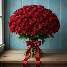 Букет Красные розы Блэк Меджик в Аликоновке