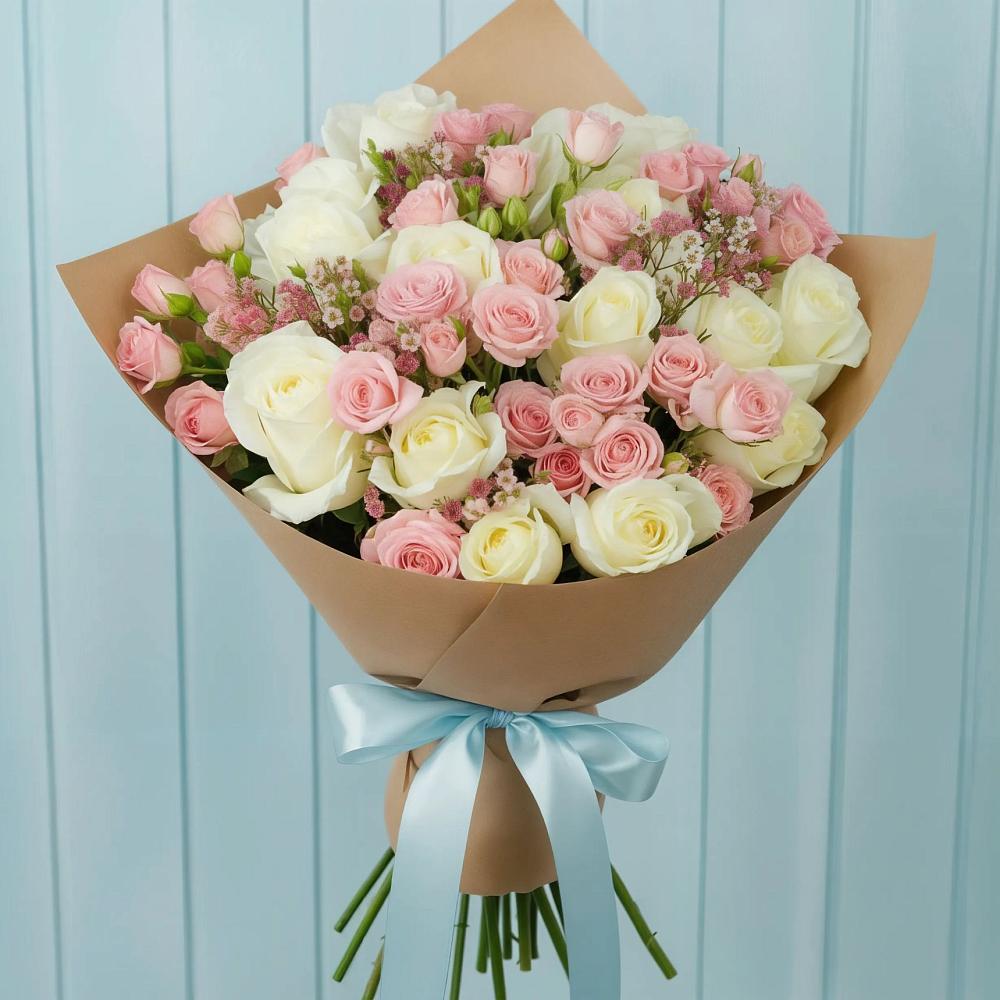 Букет цветов из: Розы в Аликоновке