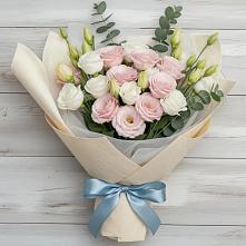 Букет цветов из:  Лизиантусы #REPLACE_PRED# Аликоновке