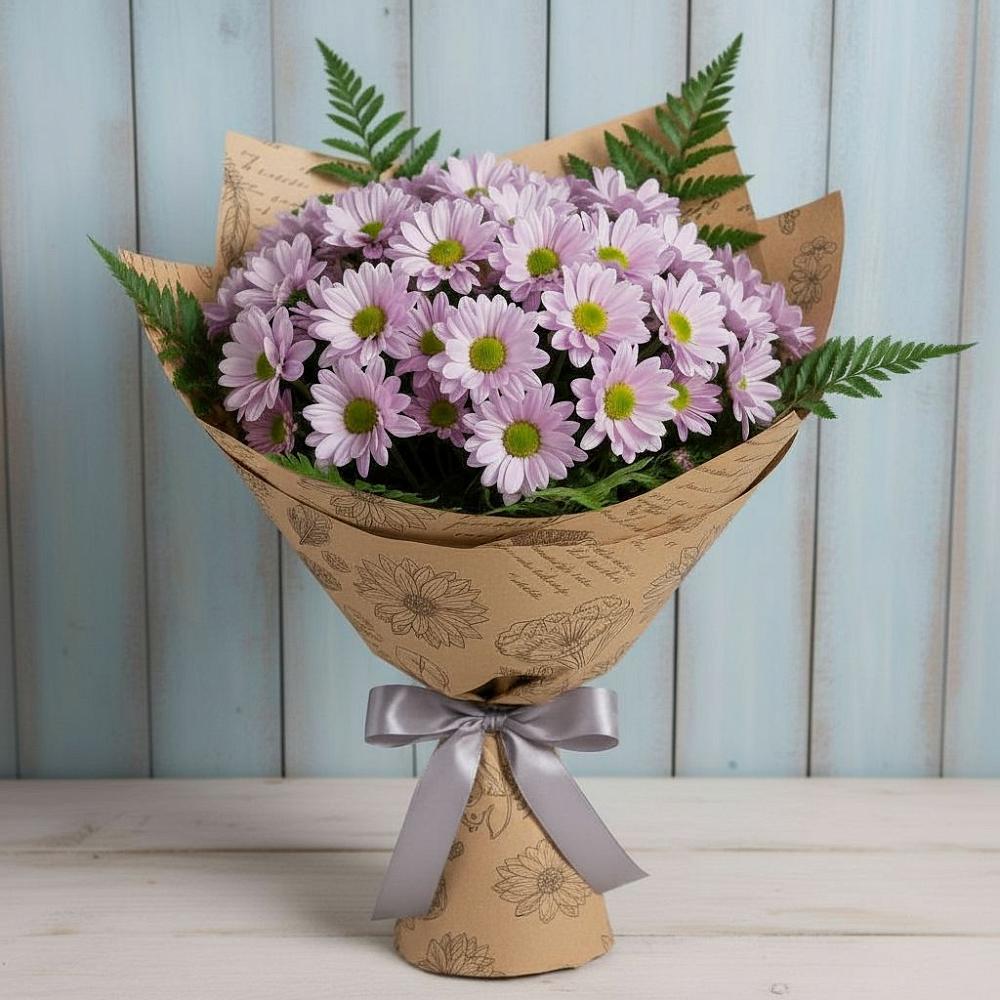 Букет цветов из: Хризантемы в Аликоновке