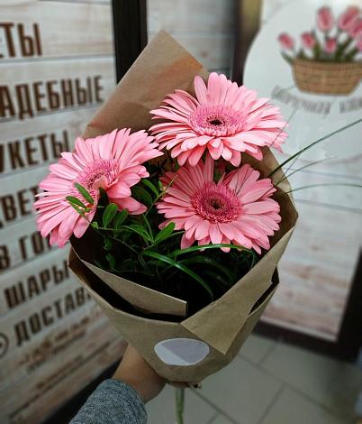 Букет цветов из: Герберы в Аликоновке