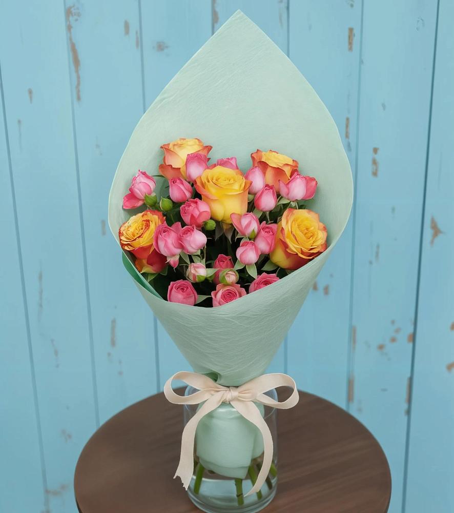 Букет цветов из: Розы в Аликоновке