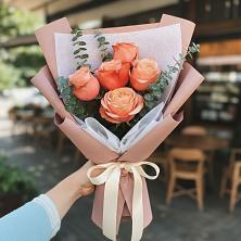 Букет цветов из:  Розы в Аликоновке